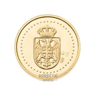 Dukat zlatnik Osnovni grb Srbije